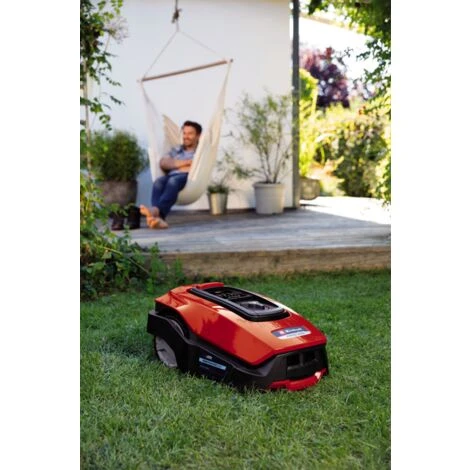 Einhell Robot Tondeuse FREELEXO 1200 BT - Solo Power X-Change (18V, Surface 1200m2, Application Bluetooth) Livré Sans Kit D'installation, Sans Batterie Ni Chargeur 4 Einhell Robot Tondeuse FREELEXO 1200 BT - Solo Power X-Change (18V, Surface 1200m2, Application Bluetooth) Livré Sans Kit D'installation, Sans Batterie Ni Chargeur – Image 2
