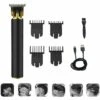 BRIDAY Tondeuse à Cheveux Professionnelle Sans Fil Tondeuse à Barbe Rechargeable USB Kit De Coupe De Cheveux Pour Hommes Avec 4 Peignes -France Tondeuse Soldes Boutique 37004255 1