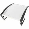YONGQING Abri Pour Robot Tondeuse Protection Garages Toit Protection Solaire Pour Robots Tondeuses Transparent Toit Carport Pour Tondeuses - Noir-argent -France Tondeuse Soldes Boutique 37143679 1