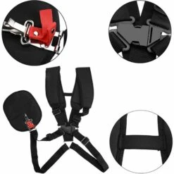 BARES Bandoulière Pour Tondeuse, Double Bandoulière Pour Tondeuse Professionnelle En Nylon Avec Ceinture Facilement Réglable Pour Débroussailleuse Jardin Pelouse Et Appareil Photo 10 BARES Bandoulière Pour Tondeuse, Double Bandoulière Pour Tondeuse Professionnelle En Nylon Avec Ceinture Facilement Réglable Pour Débroussailleuse Jardin Pelouse Et Appareil Photo -France Tondeuse Soldes Boutique 37157410 4