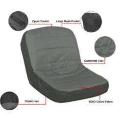 ASUPERMALL Housse De Siege De Tondeuse A Gazon Housse De Siege De Tracteur Heavy Duty Rembourre 600D Oxford Material Gris, Gris 11 ASUPERMALL Housse De Siege De Tondeuse A Gazon Housse De Siege De Tracteur Heavy Duty Rembourre 600D Oxford Material Gris, Gris -France Tondeuse Soldes Boutique 37236067 5