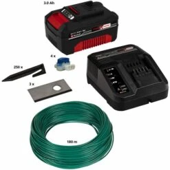 Einhell Kit D'installation 800m² Pour Robot-tondeuse FREELEXO (Jusqu'à 800m², 3 Lames, 210m Câble Périphérique) Livré Avec Batterie 3,0Ah Et Chargeur -France Tondeuse Soldes Boutique 38401995 5