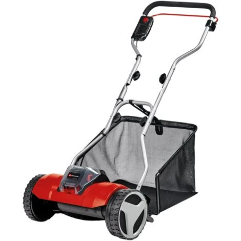Einhell Tondeuse à Gazon Sans Fil GE-HM 18/38 Li - Solo Power X-Change (18V, Axe De Coupe Sur Roulement à Billes Avec 5 Lames) Livré Sans Batterie Ni Chargeur 3 Einhell Tondeuse à Gazon Sans Fil GE-HM 18/38 Li - Solo Power X-Change (18V, Axe De Coupe Sur Roulement à Billes Avec 5 Lames) Livré Sans Batterie Ni Chargeur