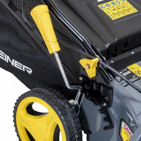 Tondeuse Poussée 40V 46cm - 4 En 1- Mulching - 1 Batterie 4Ah - 1 Chargeur 2A STEINER 7 Tondeuse Poussée 40V 46cm - 4 En 1- Mulching - 1 Batterie 4Ah - 1 Chargeur 2A STEINER – Image 5