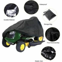 AIDUCHO Housse De Protection Imperméable Pour Tondeuse Autoportée - Protection UV - Pour Tracteur De Jardin - S (170 X 61 X 117 Cm). -France Tondeuse Soldes Boutique 41553861 3
