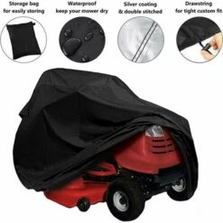 TANABATA Housse Imperméable Pour Tondeuse Autoportée - Housse De Protection Pour Tracteur De Jardin (182,9 X 111,8 X 116,8 Cm) -France Tondeuse Soldes Boutique 42414944 3