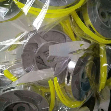 DONTODENT Tête De Coupe En Aluminium, Accessoires De Tondeuse à Gazon, Plateau De Coupe En Aluminium, Grand Plateau Rond En Aluminium, Tête De Coupe Solide Et Durable, Pas Facile à Casser L'argent 6 DONTODENT Tête De Coupe En Aluminium, Accessoires De Tondeuse à Gazon, Plateau De Coupe En Aluminium, Grand Plateau Rond En Aluminium, Tête De Coupe Solide Et Durable, Pas Facile à Casser L'argent – Image 4