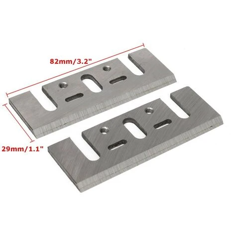 2Pcs Electrique Raboteuse Lame De Rabot HSS Rechange 82x29x3mm Pr Makita 1900B Jmax 3 2Pcs Electrique Raboteuse Lame De Rabot HSS Rechange 82x29x3mm Pr Makita 1900B Jmax