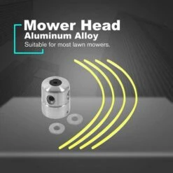 PERLE RARE Tondeuse TêTe Bobine ​Fil Aluminium Fils TêTe, TêTe De DéBroussailleuse Aluminium Avec Fil De Coupe Pour Tondeuses à Essence, Tondeuses à Gazon -France Tondeuse Soldes Boutique 45753881 3