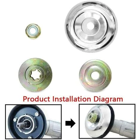 DEVENIRRICHE 4 Pièces Kit Fixation écrou Lame Boîte, Boîte De Vitesses En Métal Pour Tondeuse à Gazon, Accessoires De Boîte De Vitesses En Métal Pour Tondeuse, Pour Tondeuse à Gazon, Machine D'irrigation 7 DEVENIRRICHE 4 Pièces Kit Fixation écrou Lame Boîte, Boîte De Vitesses En Métal Pour Tondeuse à Gazon, Accessoires De Boîte De Vitesses En Métal Pour Tondeuse, Pour Tondeuse à Gazon, Machine D'irrigation – Image 5