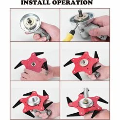 DEVENIRRICHE 5 Pièces De Débroussailleuse Accessoires De Jardin, Accessoires Pour Tondeuses à Gazon Métallique, Convient Aux Pièces Générales De Tondeuse Stihl Fs120 Fs130 Fs200R Fs250 Fs55 9 DEVENIRRICHE 5 Pièces De Débroussailleuse Accessoires De Jardin, Accessoires Pour Tondeuses à Gazon Métallique, Convient Aux Pièces Générales De Tondeuse Stihl Fs120 Fs130 Fs200R Fs250 Fs55 -France Tondeuse Soldes Boutique 46888387 3