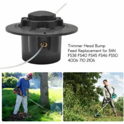 SUPERSELLER Lame De Tondeuse Remplacement D'alimentation De Bosse De Tête De Coupe Pour Stihl FS38 FS40 FS45 FS46 FS50 4006 710 2106, Noir 10 SUPERSELLER Lame De Tondeuse Remplacement D'alimentation De Bosse De Tête De Coupe Pour Stihl FS38 FS40 FS45 FS46 FS50 4006 710 2106, Noir -France Tondeuse Soldes Boutique 50300646 4