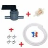 CYCLINGCOLORS Kit Essence Universel 5mm - 6mm : Robinet Métal Gris On / Off / On + Durite + Filtre + Collier Tondeuse Tracteur -France Tondeuse Soldes Boutique 50754667 1