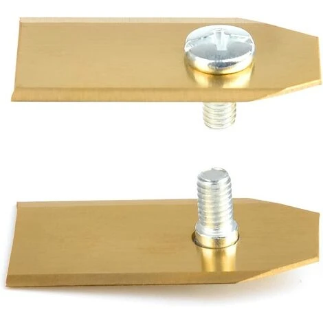 45 Pcs Lame De Rechange 35x18x0.75mm Acier Inoxydable Lames De Lames R40Li / R70Li Titane Lame De Tondeuse Pour Automower Husqvarna Et Gardena GrooFoo 7 45 Pcs Lame De Rechange 35x18x0.75mm Acier Inoxydable Lames De Lames R40Li / R70Li Titane Lame De Tondeuse Pour Automower Husqvarna Et Gardena GrooFoo â Image 5