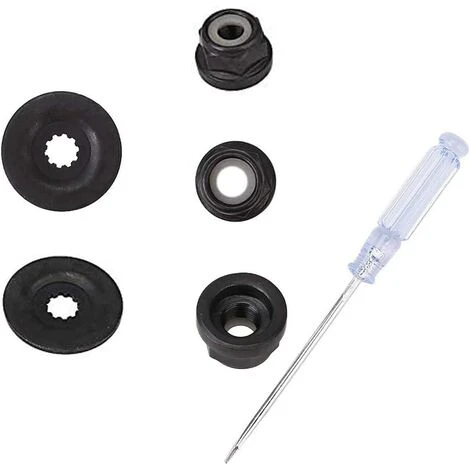 TINOR Kit D'adaptateur De Lame De Machine De Jardinage De Tondeuse à Gazon Pour Débroussailleuse De Coupe-Bordure STIHL 5 TINOR Kit D'adaptateur De Lame De Machine De Jardinage De Tondeuse à Gazon Pour Débroussailleuse De Coupe-Bordure STIHL – Image 3