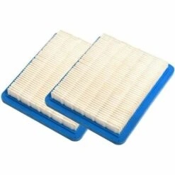 TINOR Filtre Air Pour Tondeuse Poussée Remplacement Gamme Accessoires Filtre Papier Ensemble Non Authentique Bleu Filtre Air Tracteur Pour Tondeuses à Gazon Et Tracteurs (2 Pièces)