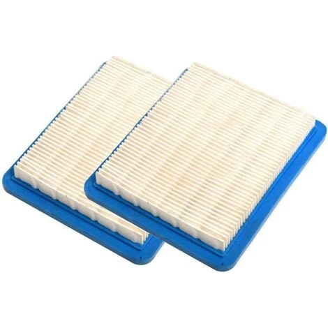 TINOR Filtre Air Pour Tondeuse Poussée Remplacement Gamme Accessoires Filtre Papier Ensemble Non Authentique Bleu Filtre Air Tracteur Pour Tondeuses à Gazon Et Tracteurs (2 Pièces) 3 TINOR Filtre Air Pour Tondeuse Poussée Remplacement Gamme Accessoires Filtre Papier Ensemble Non Authentique Bleu Filtre Air Tracteur Pour Tondeuses à Gazon Et Tracteurs (2 Pièces)