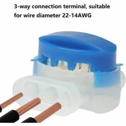LITZEE 15 Pcs Resin Filled Wire Connectors, Original 314 Connectors For Automower Robot Mowers -France Tondeuse Soldes Boutique 51552682 5