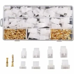 LITZEE 380PCS 2.8mm Automobile Connecteur Kit 2 3 4 6 Broches Automobile Fil Électrique Connecteurs Kit Pour Moto Moto Voiture Camion Scooter Bateaux Électrique Instruments