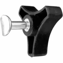 LITZEE Tondeuse à Vis Nut Triple Angle Poignée Bouton écrou Boulon Outils De Matériel De Pièces De Rechange En Plastique Tête En Forme D'étoile Poignée De Serrage Bouton Filetage Femelle Vis De Pouce Noir -France Tondeuse Soldes Boutique 51553798 3