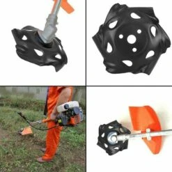 LITZEE Tête De Débroussailleuse à Bordure Ronde En Acier Carbone Noir Pour Tondeuse à Gazon Accessoire Pour Jardin, Pelouse, Ferme 10 LITZEE Tête De Débroussailleuse à Bordure Ronde En Acier Carbone Noir Pour Tondeuse à Gazon Accessoire Pour Jardin, Pelouse, Ferme -France Tondeuse Soldes Boutique 51557055 4
