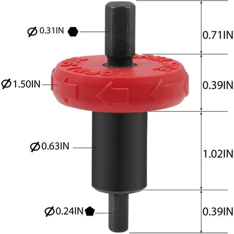 LITZEE Adaptateur De Moteur électrique, Démarreur De Tondeuse à Gazon Outil De Foret De Démarrage Rapide Pièces De Rechange Automobiles Pour Coupe-Bordures Bouton De Prise 4 LITZEE Adaptateur De Moteur électrique, Démarreur De Tondeuse à Gazon Outil De Foret De Démarrage Rapide Pièces De Rechange Automobiles Pour Coupe-Bordures Bouton De Prise – Image 2
