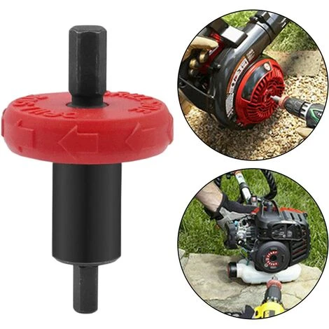 LITZEE Adaptateur De Moteur électrique, Démarreur De Tondeuse à Gazon Outil De Foret De Démarrage Rapide Pièces De Rechange Automobiles Pour Coupe-Bordures Bouton De Prise 6 LITZEE Adaptateur De Moteur électrique, Démarreur De Tondeuse à Gazon Outil De Foret De Démarrage Rapide Pièces De Rechange Automobiles Pour Coupe-Bordures Bouton De Prise – Image 4