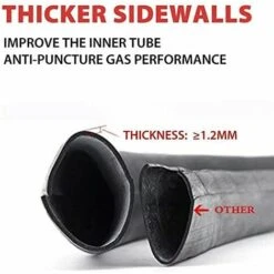 DECKON Dcolor Lot De 2 Chambres à Air De 4,10/3,50-4" Pour Chariot à Main, Chariot De Transport, Chariot De Jardin, Tuyau De Rechange De 4,10-4 -France Tondeuse Soldes Boutique 51585553 3