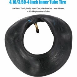 DECKON Dcolor Lot De 2 Chambres à Air De 4,10/3,50-4" Pour Chariot à Main, Chariot De Transport, Chariot De Jardin, Tuyau De Rechange De 4,10-4 -France Tondeuse Soldes Boutique 51585553 5