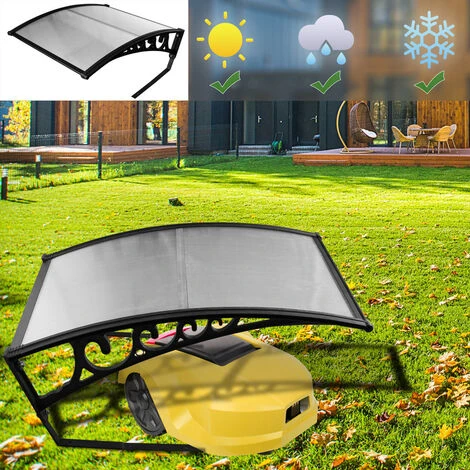 Hengda Garage Pour Tondeuse à Gazon Robomove Bâche De Couverture Garage Toit De Tondeuse Robotisée Jardin Gazon Capot - Noir 7 Hengda Garage Pour Tondeuse à Gazon Robomove Bâche De Couverture Garage Toit De Tondeuse Robotisée Jardin Gazon Capot - Noir – Image 5