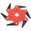 60mm 6 Dents Extérieur Lames De Coupe-herbe Tondeuse à Gazon Coupe-herbe Tête De Machine (Rouge)，Fontainebleau -France Tondeuse Soldes Boutique 52570054 1