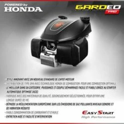 GARDEOPRO Tondeuse Thermique Tractée 167CC Avec Moteur Honda, Mulching Et éjection Latérale - Gardeo Pro -France Tondeuse Soldes Boutique 52963792 4