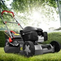 GARDEOPRO Tondeuse Thermique Tractée 167CC Avec Moteur Honda, Mulching Et éjection Latérale - Gardeo Pro -France Tondeuse Soldes Boutique 52963792 5