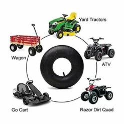 DECKON Ensemble De Deux Chambres à Air 145/70-6 Chambre à Air Pour Pneu De Pelouse 145/70-6 TR13 Tracteur De Tondeuse à Gazon -France Tondeuse Soldes Boutique 52978199 5