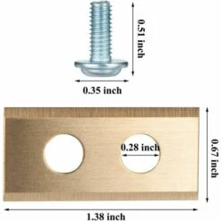 ABCRITAL Lot De 30 Lames De Rechange En Titane Pour Tondeuse Robot Worx Landroid Lames En Titane Et Vis Améliorées Pour Tondeuse Robot Worx Landroid -France Tondeuse Soldes Boutique 53387106 5