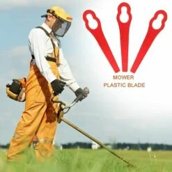 HKLFFJA 100 Pièces Jardin Pelouse Tondeuse Plastique Accessoires De Tondeuse à Gazon Lames En Plastique Couteau De Rechange En Plastique Pour FRT18A FRT18A1 ART46155 FRT20A1 Accessoires 8 HKLFFJA 100 Pièces Jardin Pelouse Tondeuse Plastique Accessoires De Tondeuse à Gazon Lames En Plastique Couteau De Rechange En Plastique Pour FRT18A FRT18A1 ART46155 FRT20A1 Accessoires -France Tondeuse Soldes Boutique 53555508 2