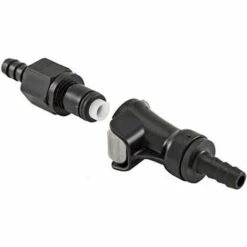 CYCLINGCOLORS Raccord Rapide Durite Tuyau Carburant Essence 5mm 6mm Universel Coupe Sécurité Tondeuse Tracteur Motoculteur Moto