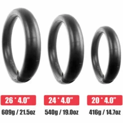 ASUPERMALL 20*4 Pouces Velo Interieur Pneu Velo Gonflable Schraders Valve Chambre A Air Pour Motoneiges Velo Pneu Butyle Caoutchouc Tube Pneu -France Tondeuse Soldes Boutique 53856209 5