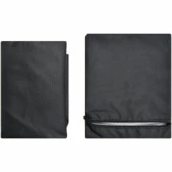 VERSAILLESFR Housse Pour Machine à Gazon Imperméable Et Résistante Avec Protection UV Universelle Avec Cordon De Serrage Noir XXL 245 X 50 X 140 Cm,Versailles -France Tondeuse Soldes Boutique 54047155 3