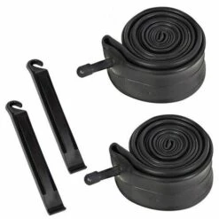THSINDE Lot De 2 Tubes De Vélo 22X1.75/2.125 Pneu De Chambre à Air De Vélo De Route VTT Tube De Pneu Intérieur De Vélo Tube Anti-crevaison Pour Pneu De Vélo De Vélo