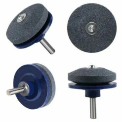 Betterlife 4 Pcs Aiguiseur De Tondeuse à Gazon Aiguiseur De Tondeuse Accessoires Affuteur Tondeuse Gazon Universel D'affûteuse De Tondeuse à Gazon Rotative Pour Poncer Et Equilibrer Les Tondeuses Outils De Jardinage