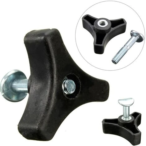 ZHUOXUAN 5pcs Poignée Triangulaire, écrou Et Boulon De Rechange Pour Tondeuse à Gazon 5 ZHUOXUAN 5pcs Poignée Triangulaire, écrou Et Boulon De Rechange Pour Tondeuse à Gazon – Image 3