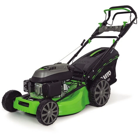 VITO GARDEN Tondeuse Thermique 6,5 CV 196Cm3 4 Temps VITO 2000m2 Moteur OHV Bac 65L - Norme EURO 5 3 VITO GARDEN Tondeuse Thermique 6,5 CV 196Cm3 4 Temps VITO 2000m2 Moteur OHV Bac 65L - Norme EURO 5