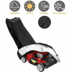 Housse Pour Tondeuse à Gazon, étanche, Anti-poussière Et Anti-UV, En 210D, Avec Cordon De Serrage Et Sac De Rangement Pour Extérieur/intérieur - 188 X 99 X 63,5 Cm,Starlight -France Tondeuse Soldes Boutique 54705617 3