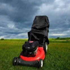 Housse Pour Tondeuse à Gazon, étanche, Anti-poussière Et Anti-UV, En 210D, Avec Cordon De Serrage Et Sac De Rangement Pour Extérieur/intérieur - 188 X 99 X 63,5 Cm,Starlight -France Tondeuse Soldes Boutique 54705617 4