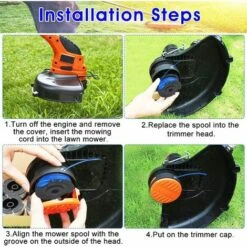 4 Bobines De Fil Triomphe Pour Débroussailleuse Bobine De Rechange Pour Coupe-bordure En Nylon Bobine Fil Coupe Bordure Bobine De Remplacement à Alimentation Automatique Pour Tondeuse à Gazon 9 4 Bobines De Fil Triomphe Pour Débroussailleuse Bobine De Rechange Pour Coupe-bordure En Nylon Bobine Fil Coupe Bordure Bobine De Remplacement à Alimentation Automatique Pour Tondeuse à Gazon -France Tondeuse Soldes Boutique 54895226 3