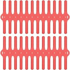 REGALOS Les Lames De La Tête Du Coupe-bordures à Fil Remplacent, 24 Lames En Plastique Pour PC De Rechange Pour Tondeuse à Gazon à Batterie