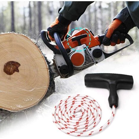 REGALI Poignée De Démarreur Tondeuse à Gazon Corde De Démarrage à Rappel Avec 3 Pièces Poignée De Démarrage Accessoires De Tondeuse à Cordon Pour La Plupart Des Tondeuses à Gazon 7 REGALI Poignée De Démarreur Tondeuse à Gazon Corde De Démarrage à Rappel Avec 3 Pièces Poignée De Démarrage Accessoires De Tondeuse à Cordon Pour La Plupart Des Tondeuses à Gazon – Image 5