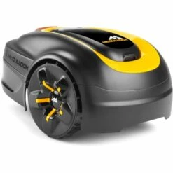 McCulloch ROB S800. Robot Tondeuse Connectée Bluetooth. < 500m². Planification De Tonte. Mulching. Tond Sous La Pluie. Nettoyage à L'eau. Alarme Anti-vol. Ultra-silencieux (970513125)