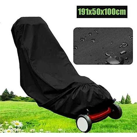 HKLFFJA Housse De Protection Universelle Pour Tondeuse à Gazon - Résistante Aux Intempéries - Étanche - Pour Tracteur De Pelouse - Protection Contre La Poussière - Avec Cordon De Traction 5 HKLFFJA Housse De Protection Universelle Pour Tondeuse à Gazon - Résistante Aux Intempéries - Étanche - Pour Tracteur De Pelouse - Protection Contre La Poussière - Avec Cordon De Traction – Image 3